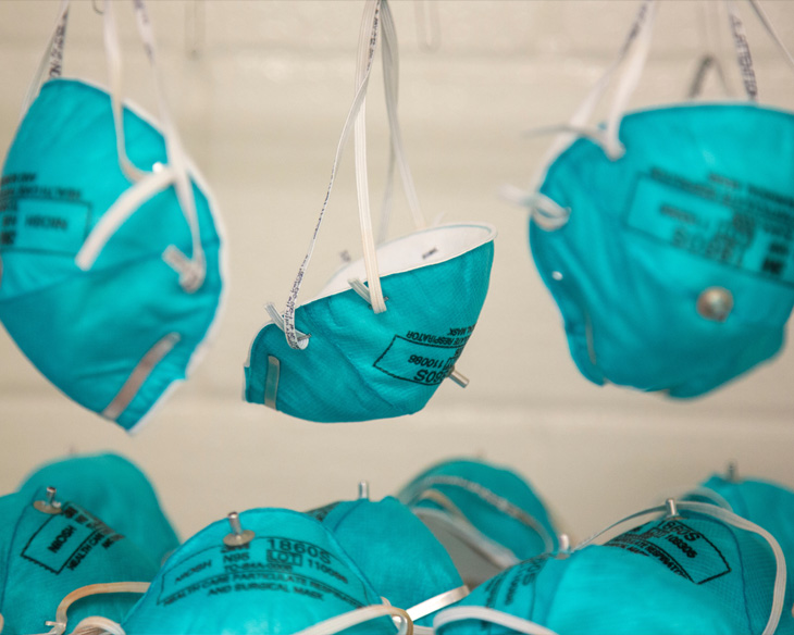 Duke Starts Innovative Decontamination of N95 Masks to Help Relieve Shortages