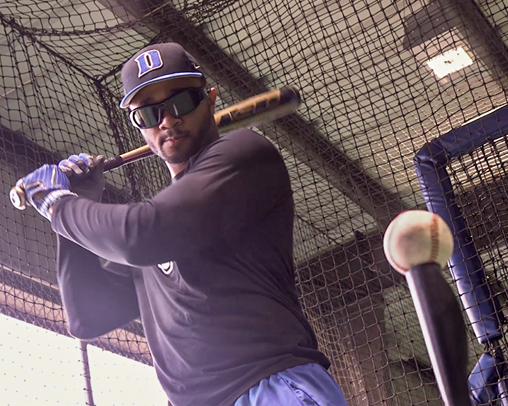 Baseball vision test