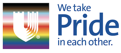 We take pride one each other logo