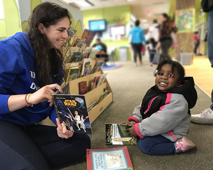 Duke Children's Primary Care hosts literacy week Duke Health