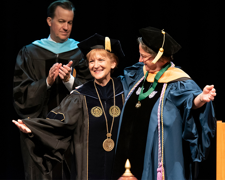 Watts College of Nursing inaugurates its first president Duke Health