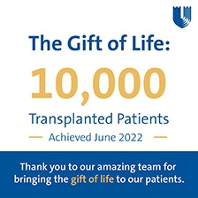 Duke Transplant Center 10k milestone