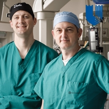 oseph W. Turek, MD, PhD (right), Chief of Pediatric Cardiac Surgery, is pictured with fellow pediatric heart surgeon Nick Andersen, MD. Drs. Turek and Andersen have performed a special procedure called the Norwood operation hundreds of times.