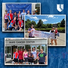 Montage of riders and supporters from Breathe Easy ride