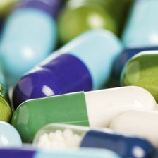 Image of pills for antibiotics message on IG