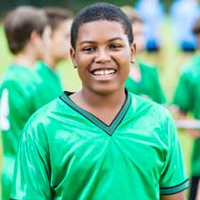 Boy smiling at the camera