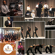 Speakers, dance group and a jazz band appear at a BLACKtivate event at Duke Regional Hospital