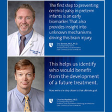 Drs. Benner and Maxfield with quotes from the Instagram post.
