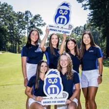 Duke Women's Golf team for Birdies for Babies 