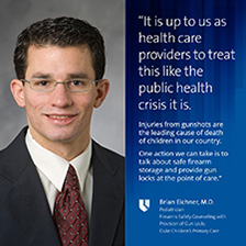 Dr. Brian Eichner talks about the importance of gunlocks