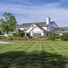 the front of the HOCK family pavillion