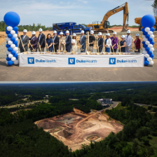 Duke Health leaders break ground on Duke Health Cary hospital building