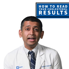 Dr. Shah looks into the camera