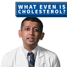 Dr. Shah looks into the camera